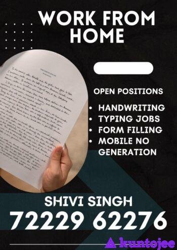 Work From Home Form Filling Specialist: Accurate Data Entry, Fast Turnaround, Quality Guaranteed